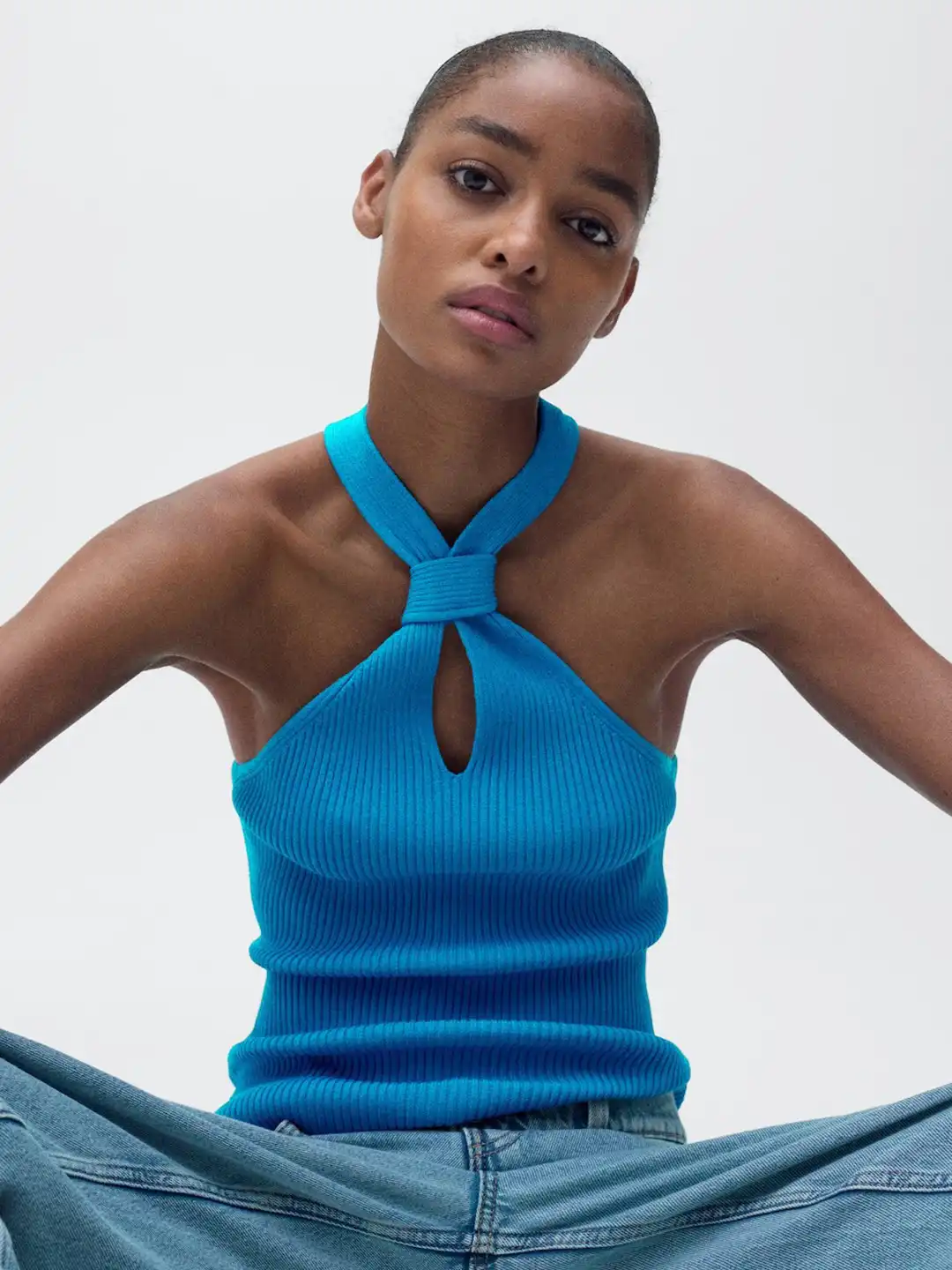 Buy MANGO Halter Neck Top - Tops for Women 33529157 | Myntra