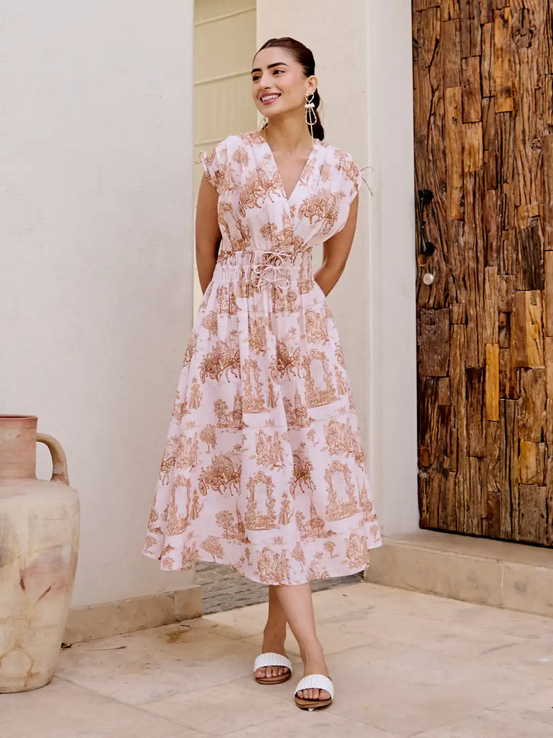 Buy HOUSE OF FETT The Trip Women Lavenham Printed Maxi Dress - Dresses for Women 33551659