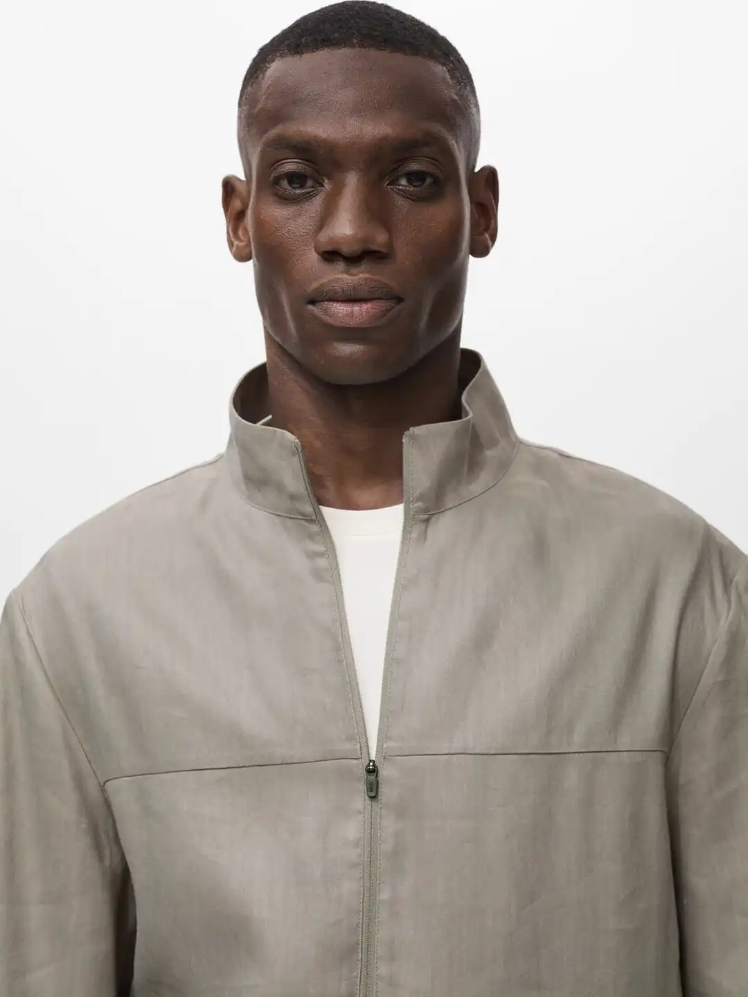 Buy MANGO MAN Mock Collar Tailored Jacket - Jackets for Men