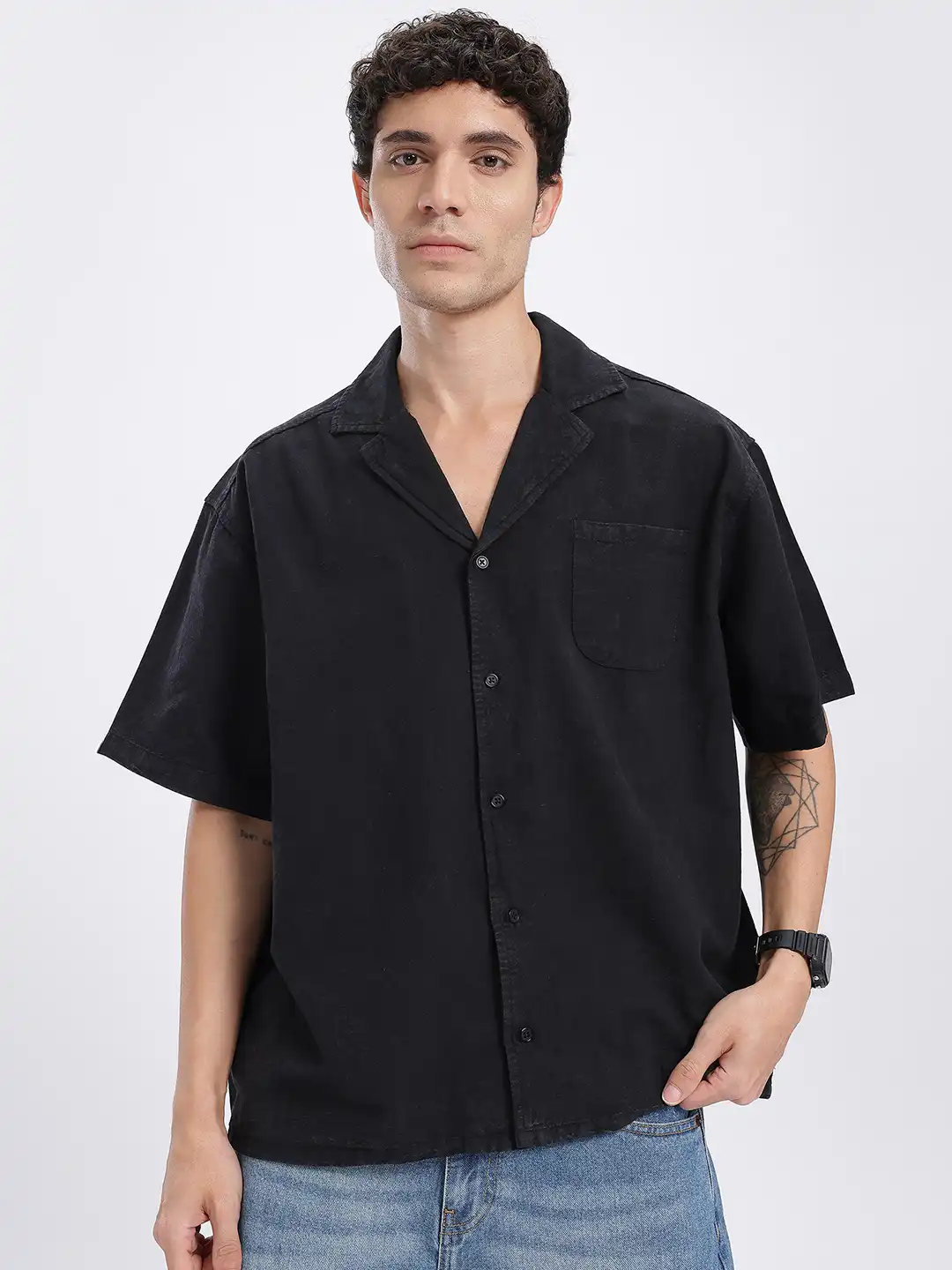 Buy glitchez Men Boxy Casual Shirt - Shirts for Men 34672052 | Myntra