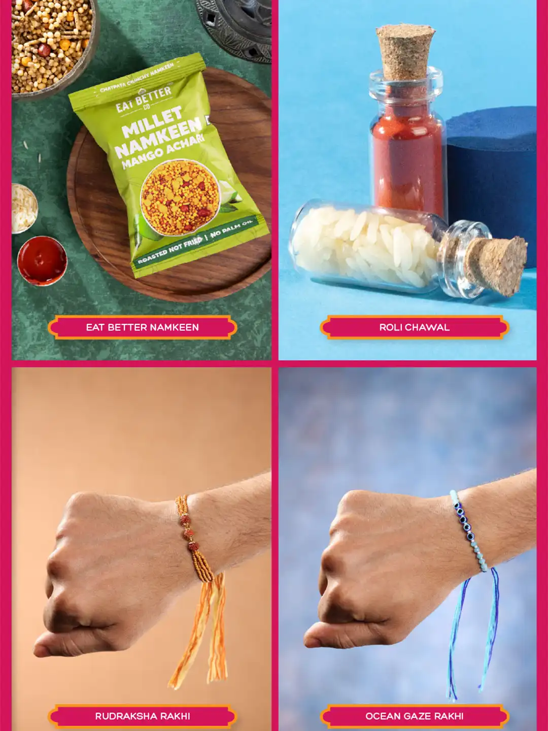 Buy Phool Bandhan Rakhi Combo Set Giftbox Assorted Gifts