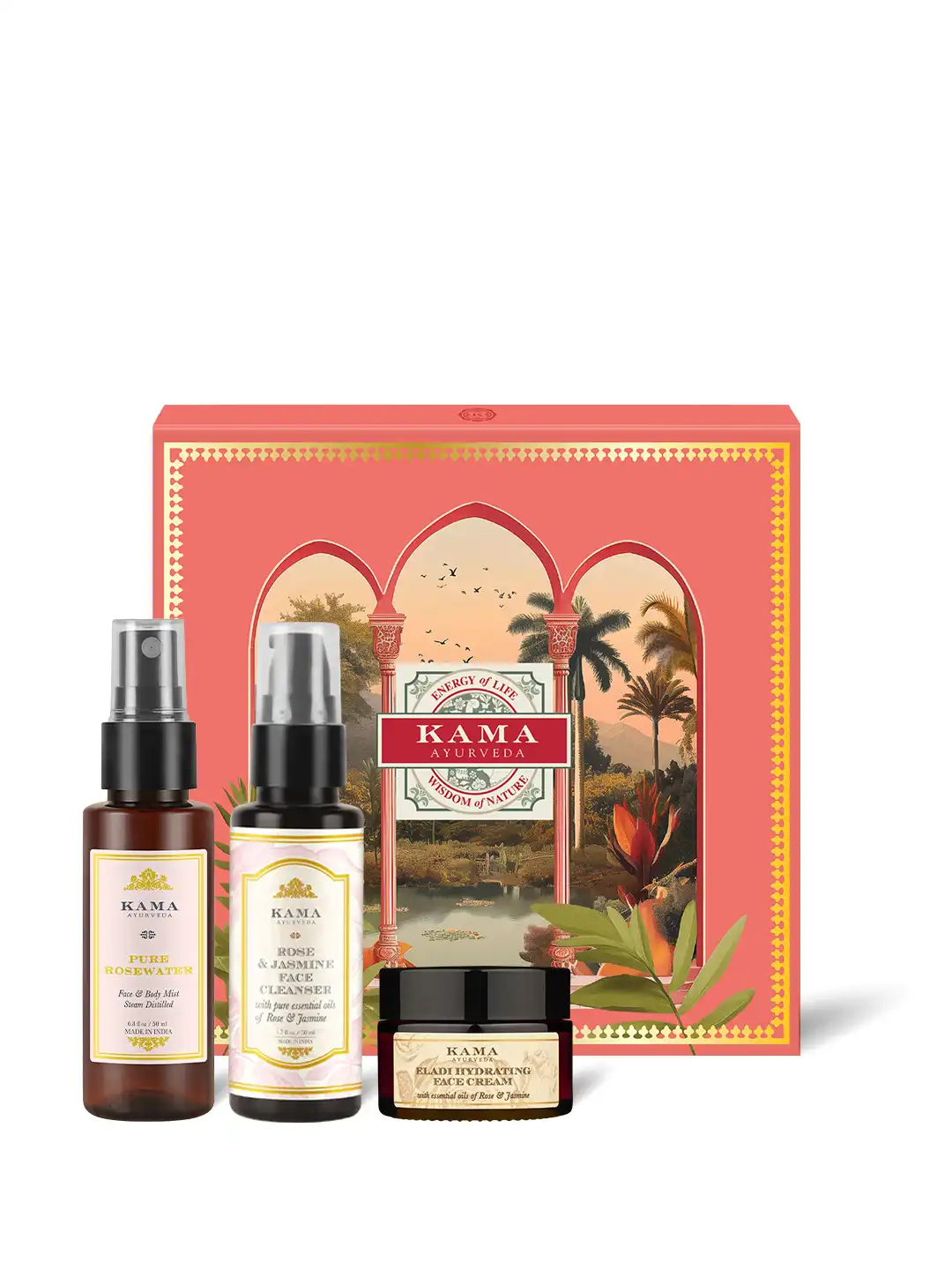 【新品未使用品】KAMA AYURVEDA スキンケア ギフトセット(5点) Buy KAMA AYURVEDA Daily Facecare Gift Set - Beauty Gift Set for