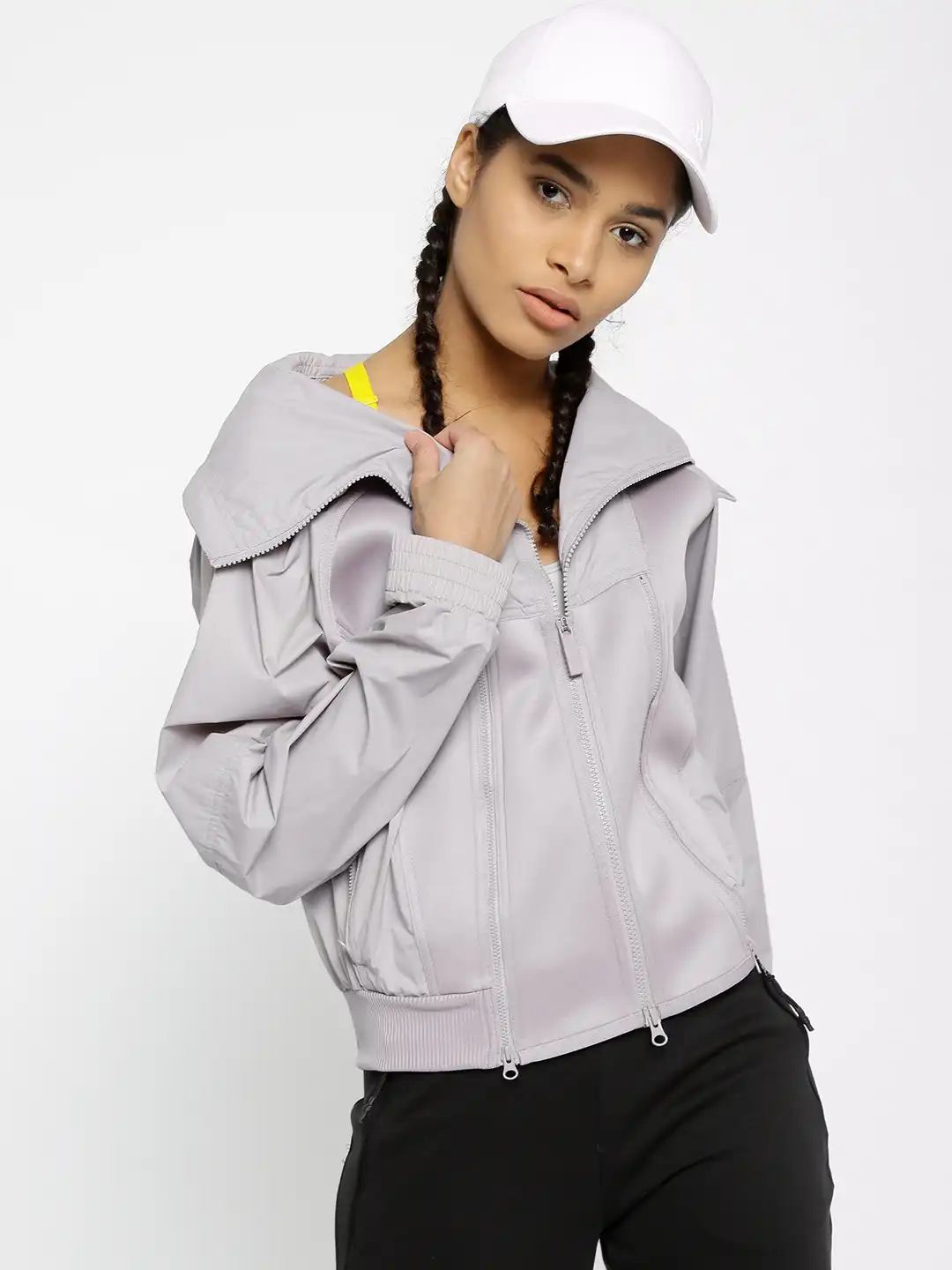 Buy Stella McCartney by Adidas Grey Training Jacket - Jackets for