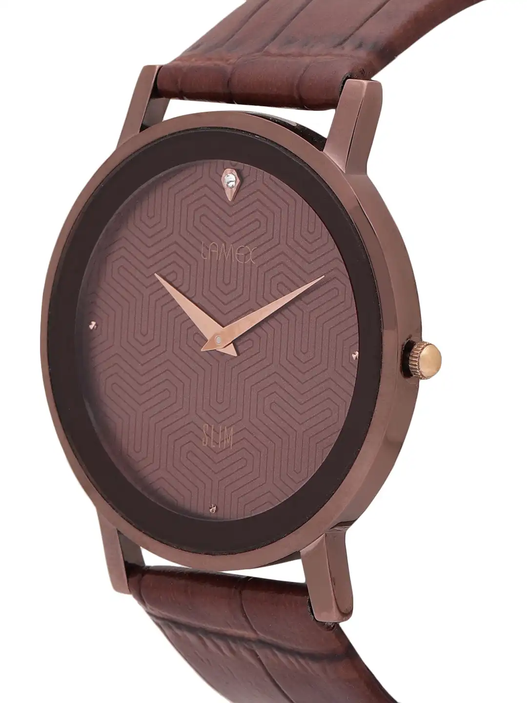 Buy LAMEX Men Brown Analogue Watch MILANO DLX 7053 - Watches for