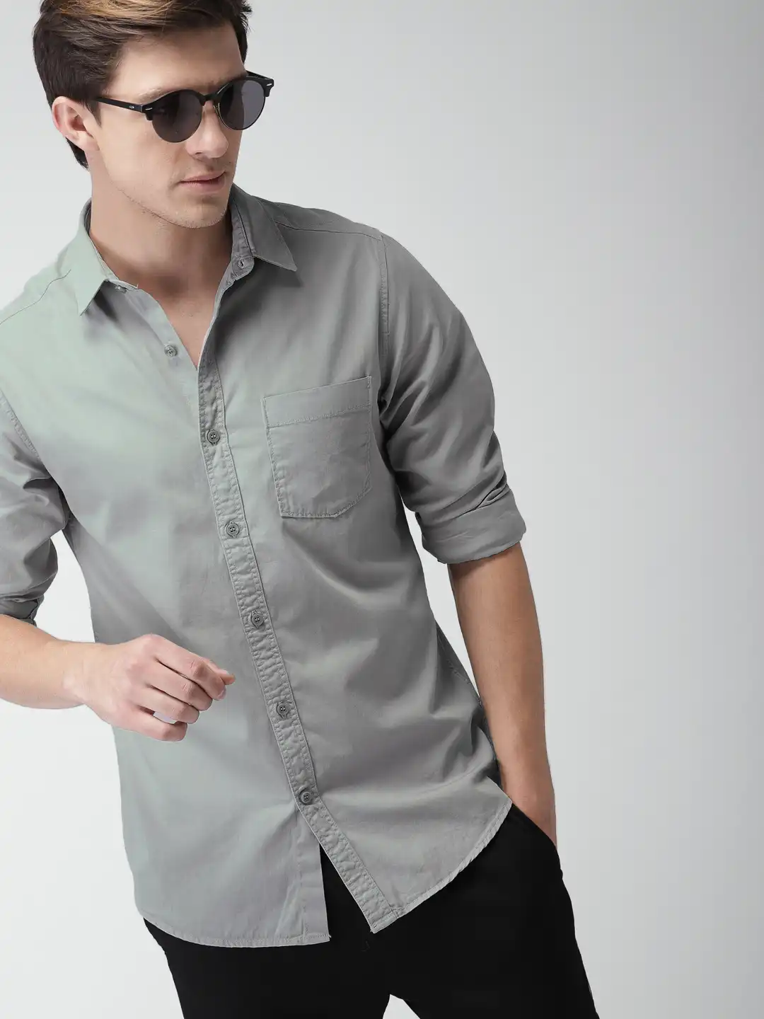 sachin and babi light blue dress Buy Mast & Harbour Men Grey Slim Fit Casual Shirt - Shirts for Men 5283401
