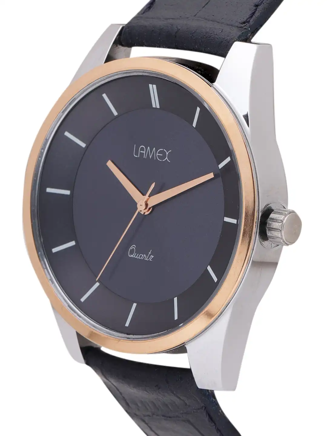 Buy LAMEX Men Navy Blue Analogue Watch REGULARDLX 6017 - Watches