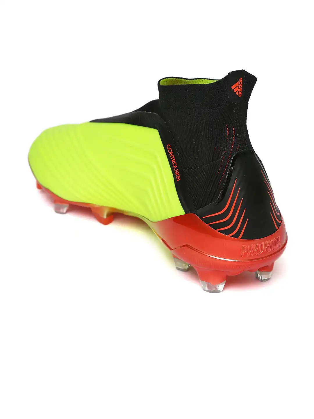  Predator ネオンイエロー シューズ Buy ADIDAS Men Neon Yellow & Orange Predator 18+ FG Football Shoes