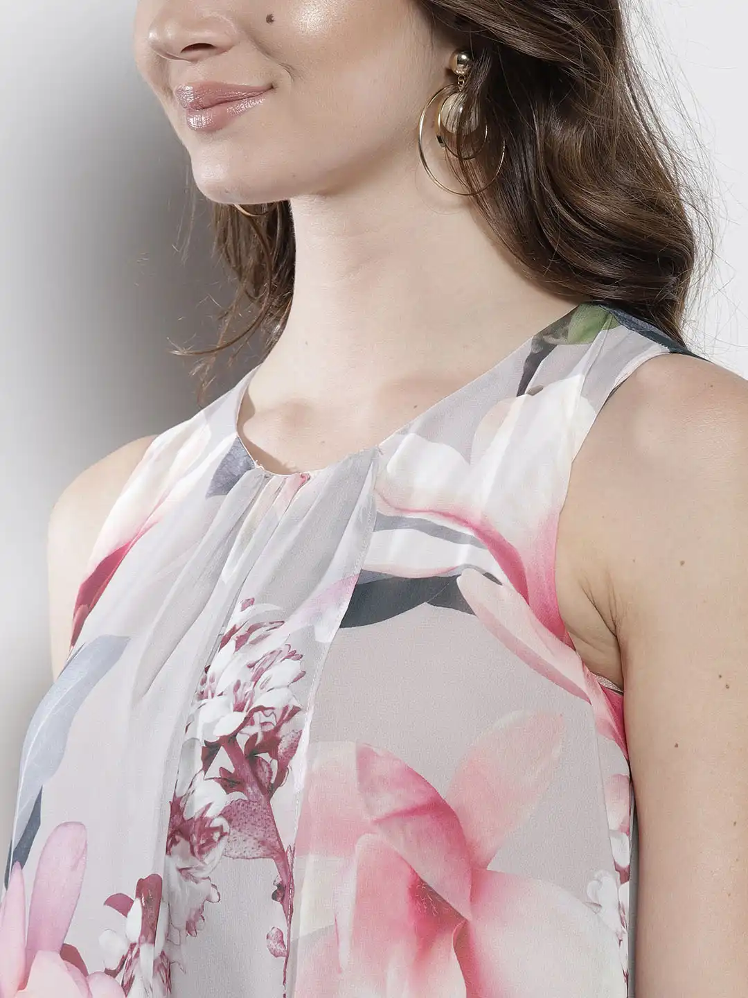 dorothy perkins grey floral dress Buy Women & Pink Print Layered A-Line - Dresses for Women 6398382 green 1940s dress