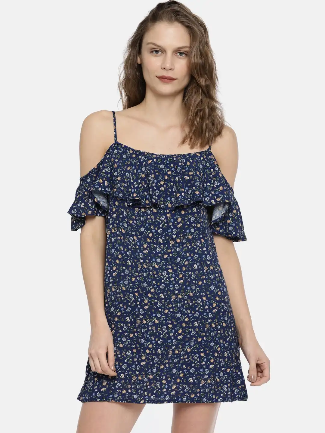 sleeves navy blue dress Ever-Pretty Sequin Short Sleeves A-Line Chiffon Formal Dress