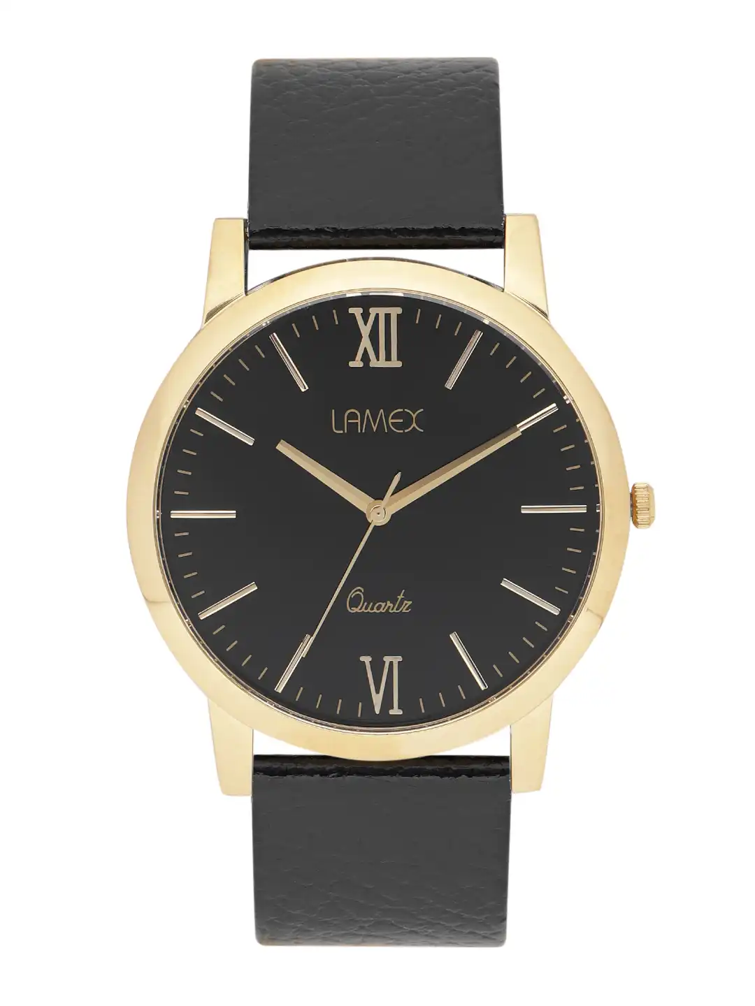 Buy LAMEX Men Black Analogue Watch SWIFTDLX 4057 - Watches for Men