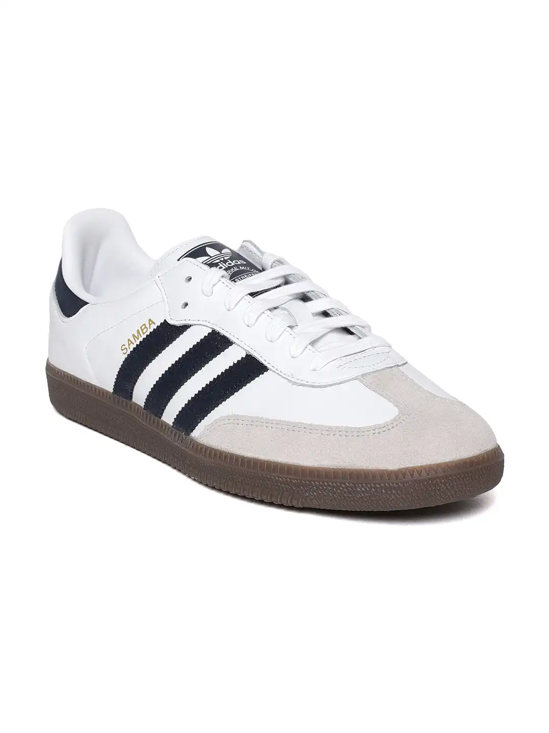 adidas gazelle silver green womens adidas Men's Originals Samba OG "Night Navy Gum" main image 1