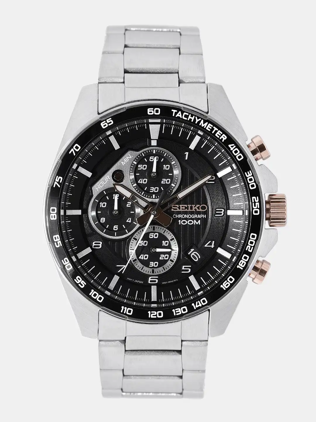 Buy SEIKO Men Black Analogue Watch SSB323P1 - Watches for Men