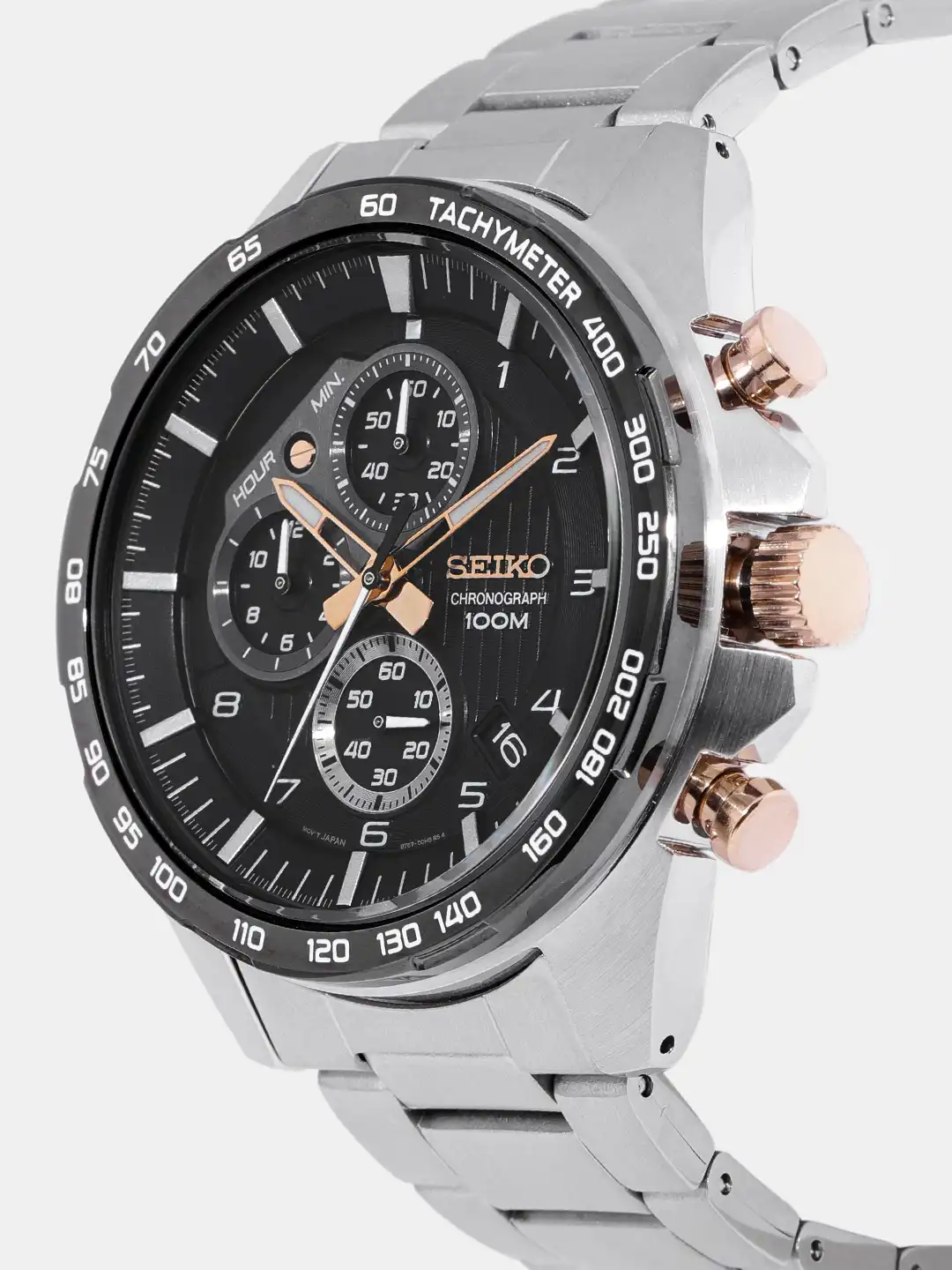 Buy SEIKO Men Black Analogue Watch SSB323P1 - Watches for Men