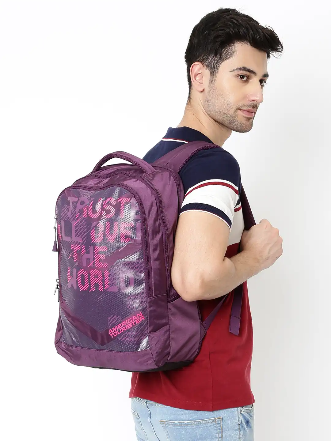 american tourister zookie purple laptop backpack Buy AMERICAN TOURISTER Unisex Purple Backpack - Backpacks for Unisex  6974644