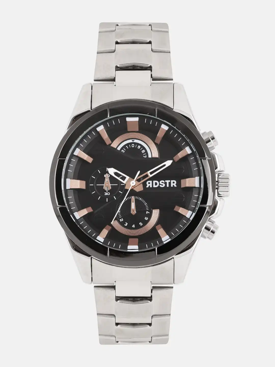 Buy Roadster Men Black Analogue Watch MFB-PN-LB-80242G - Watches