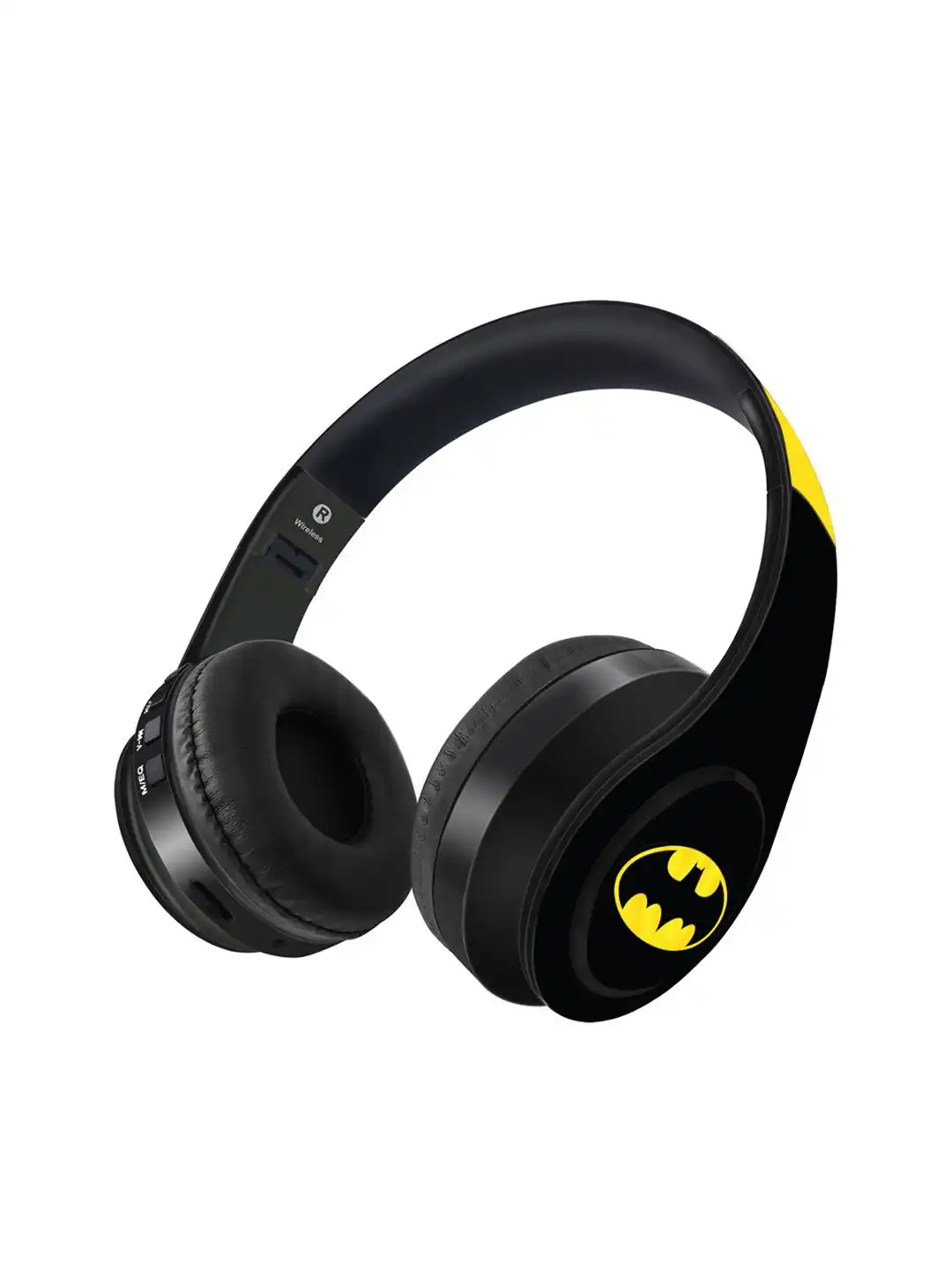 Buy Kook N Keech Black & Yellow Colourblocked Wireless Headphones