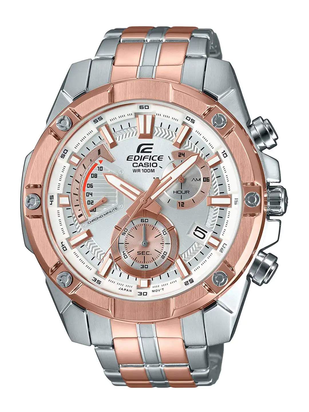 Buy Casio Edifice Men Silver Analogue watch EX429 EFR-559SG-7AVUDF