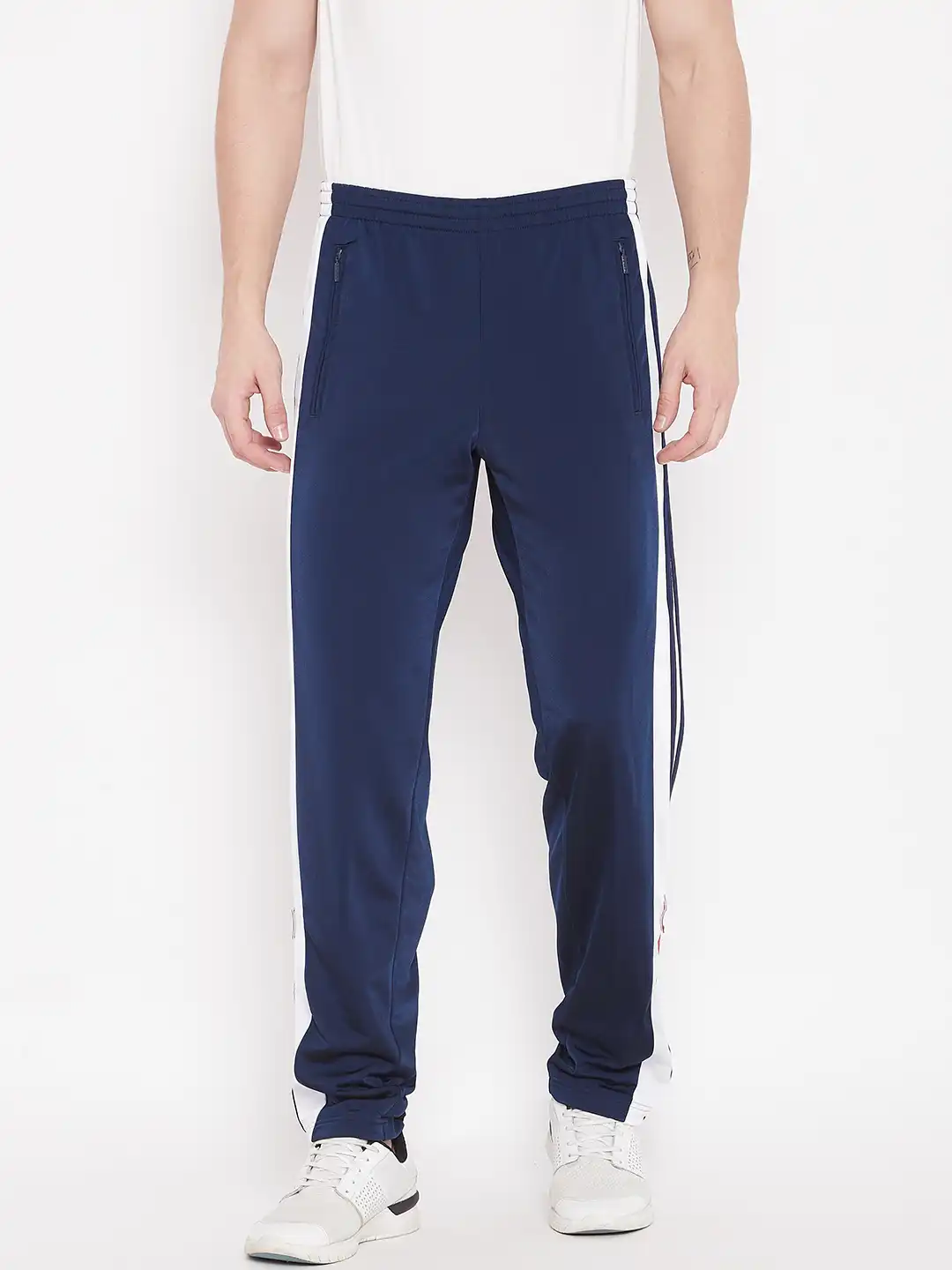 Buy ADIDAS Originals Men Navy Blue Solid OG ADIBREAK Track Pants
