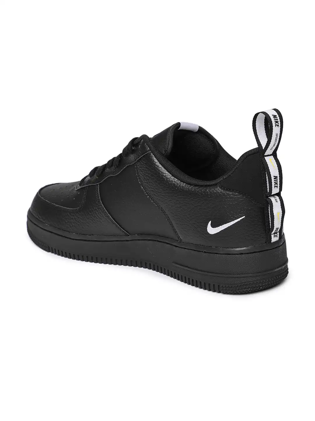 Buy Nike Men Black Air Force 1 '07 LV8 Utility Sneakers - Casual