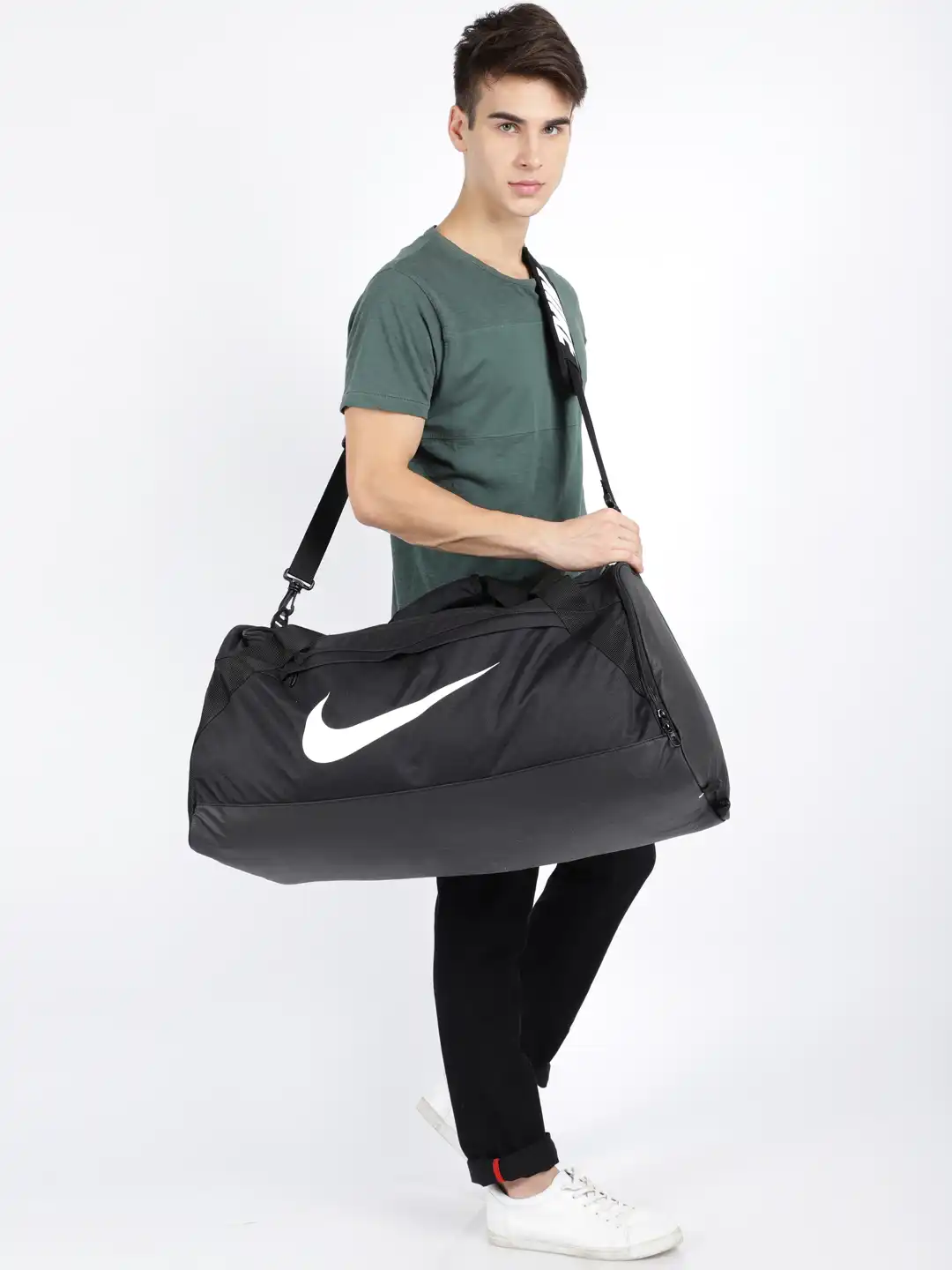 Buy Nike Unisex Black Brasilia Large Training Duffel Bag - Duffel