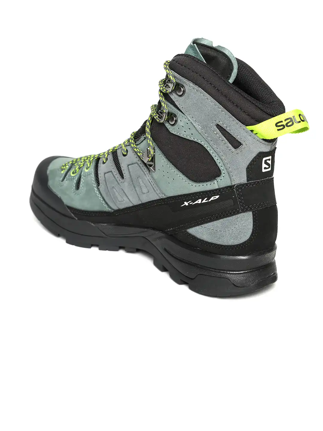 Buy Salomon Men Olive Green X ALP LTR GTX Leather High-Top