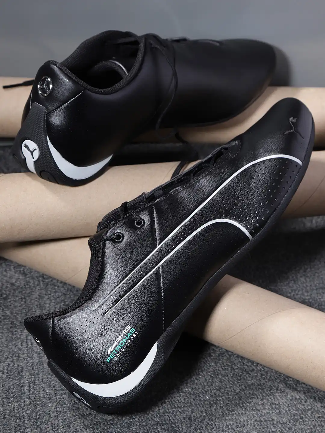 Buy PUMA Motorsport Men Black MAPM Future Cat Ultra Perforated