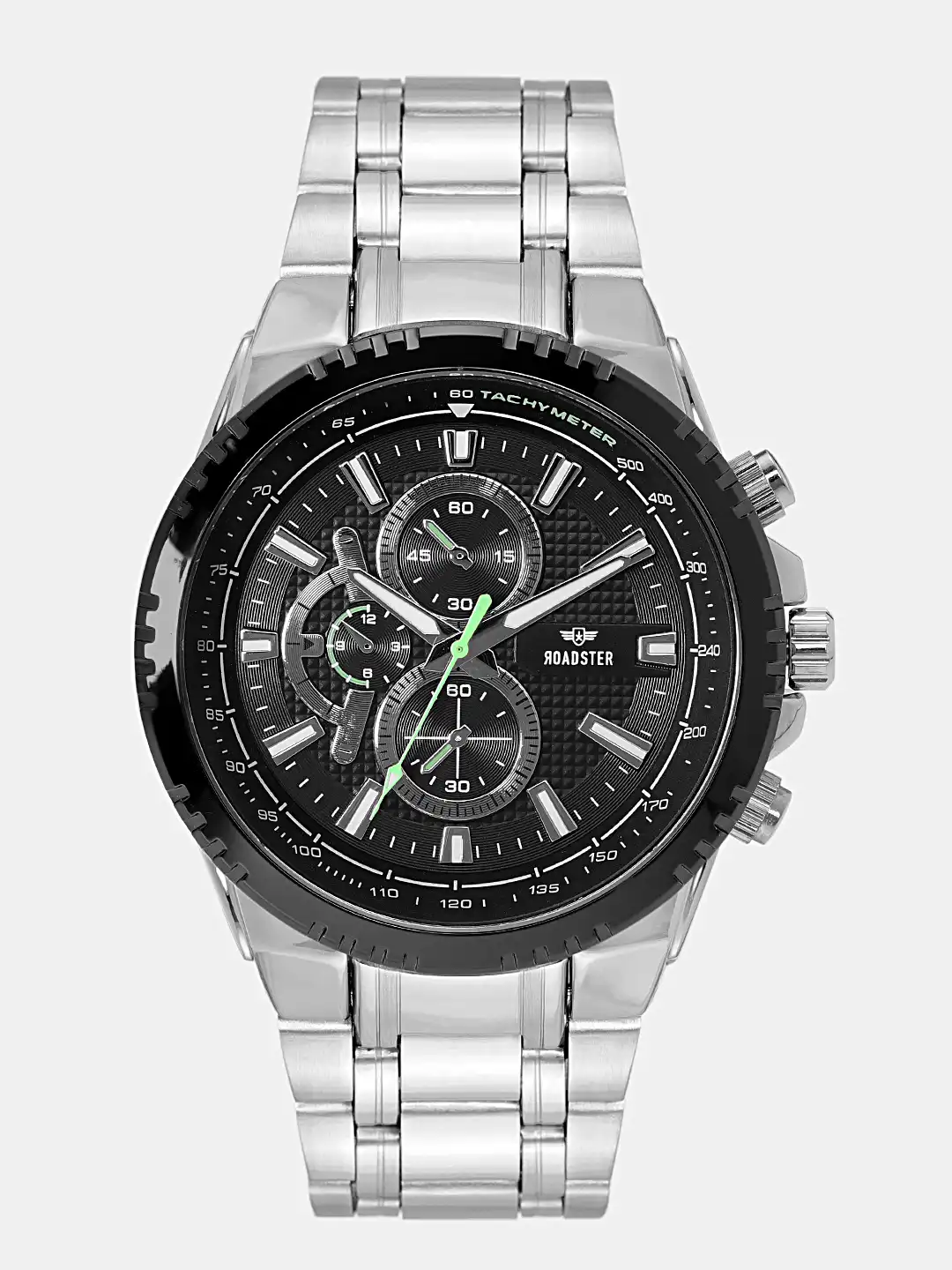 Buy Roadster Men Black Analogue Watch MFB-PN-LB-9323 - Watches for