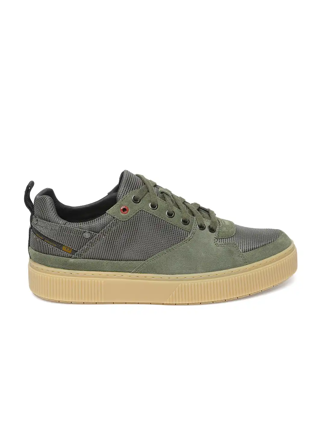 Buy DIESEL Men Olive Green DANNY LC Sneakers - Casual Shoes for
