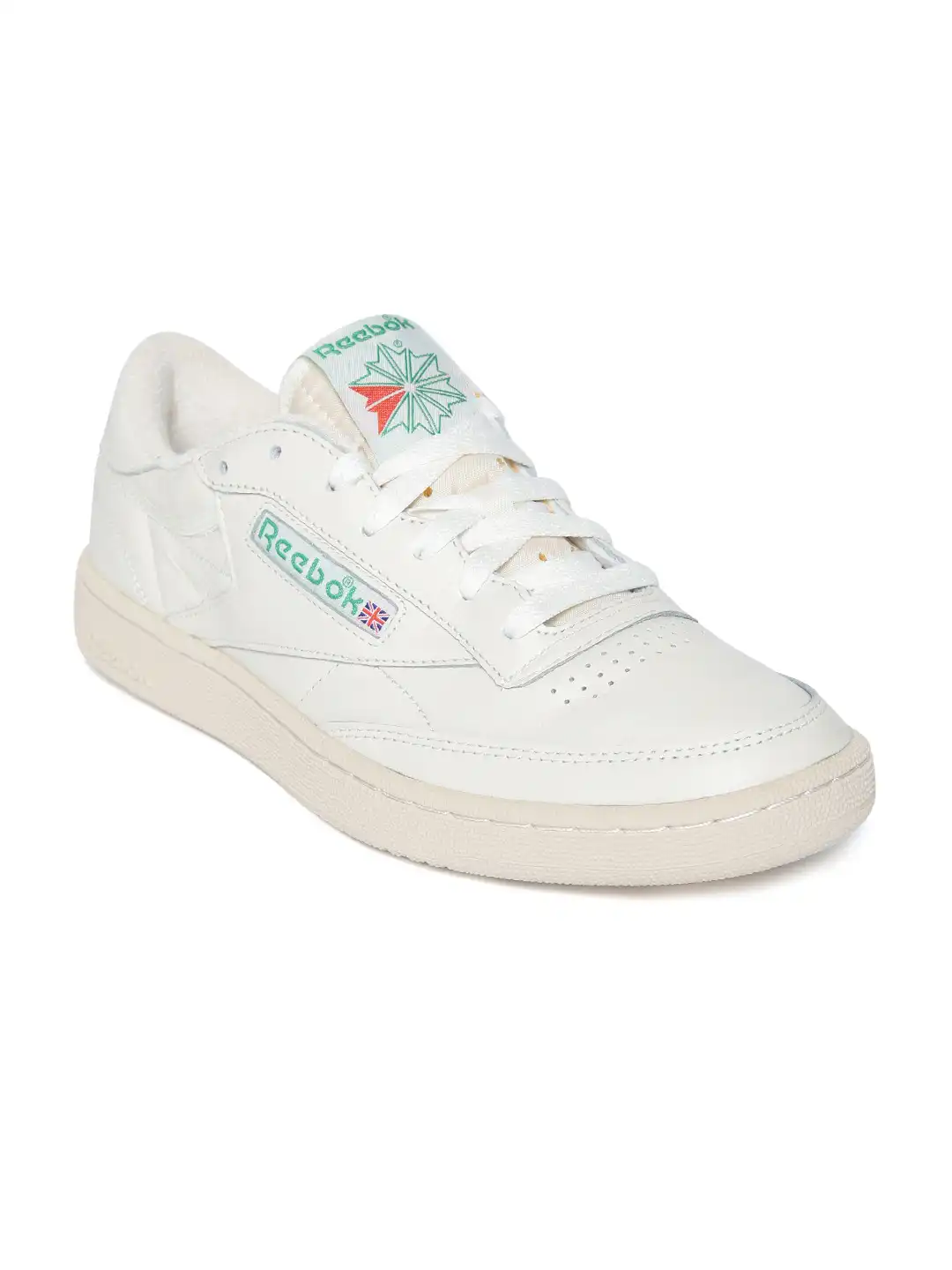 Buy Reebok Classic Unisex Off-White Club C 1985 TV Leather