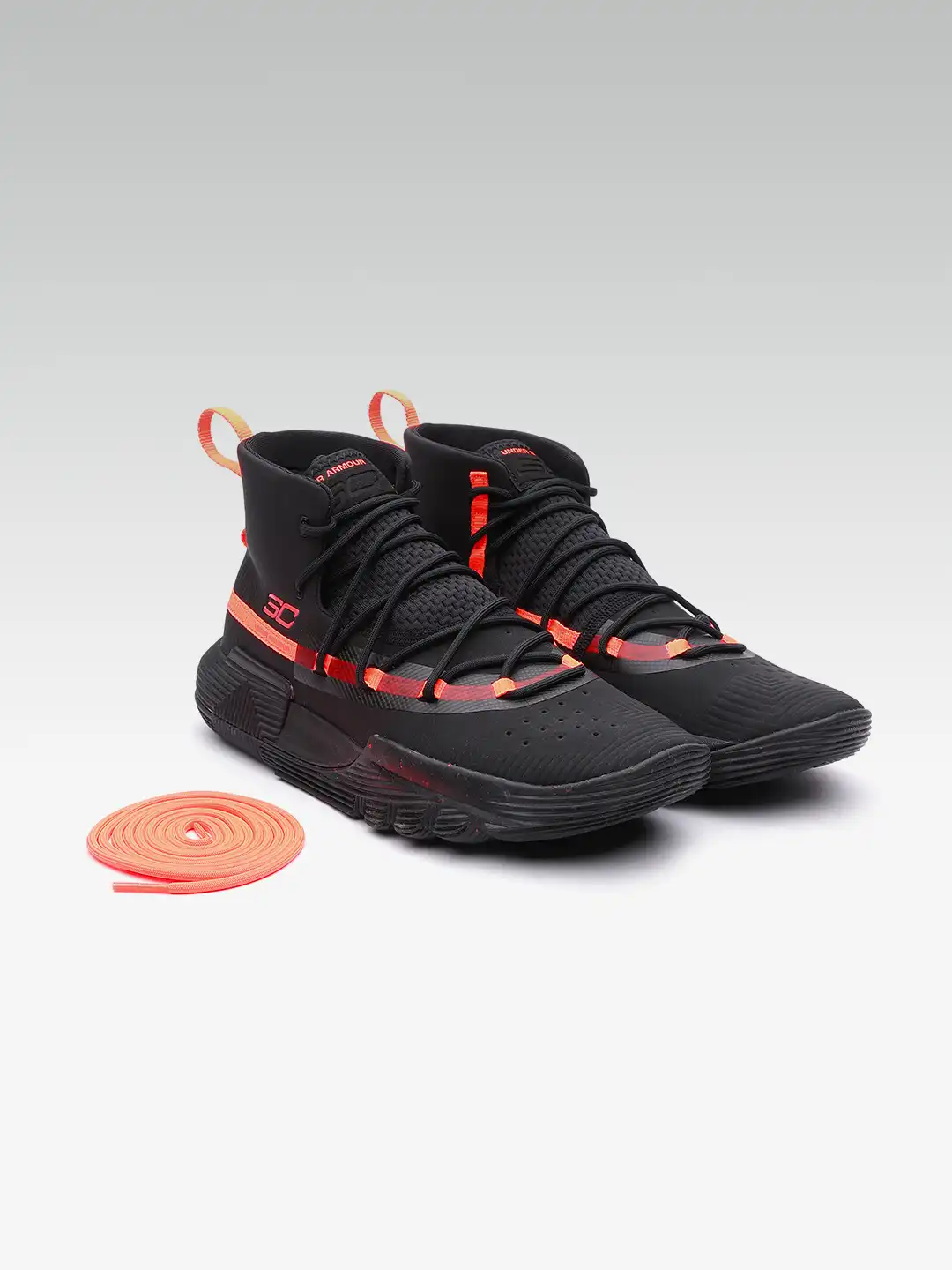 Buy UNDER ARMOUR Men Black SC 3ZER0 II Basketball Shoes - Sports