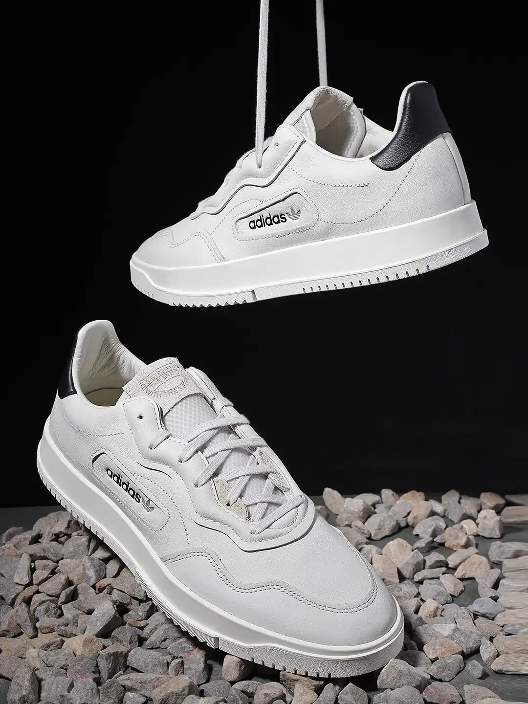 adidas gazelle silver green womens Adidas Men's Supercourt Suede-Trimmed Leather White low top sneakers