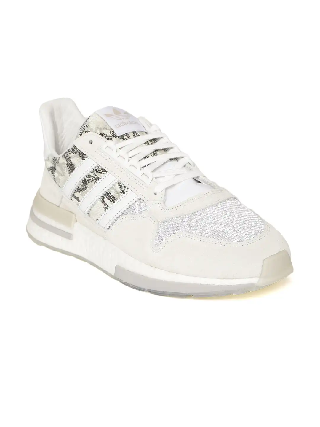 Buy ADIDAS Originals Men Off-White ZX 500 RM Snakeskin Print