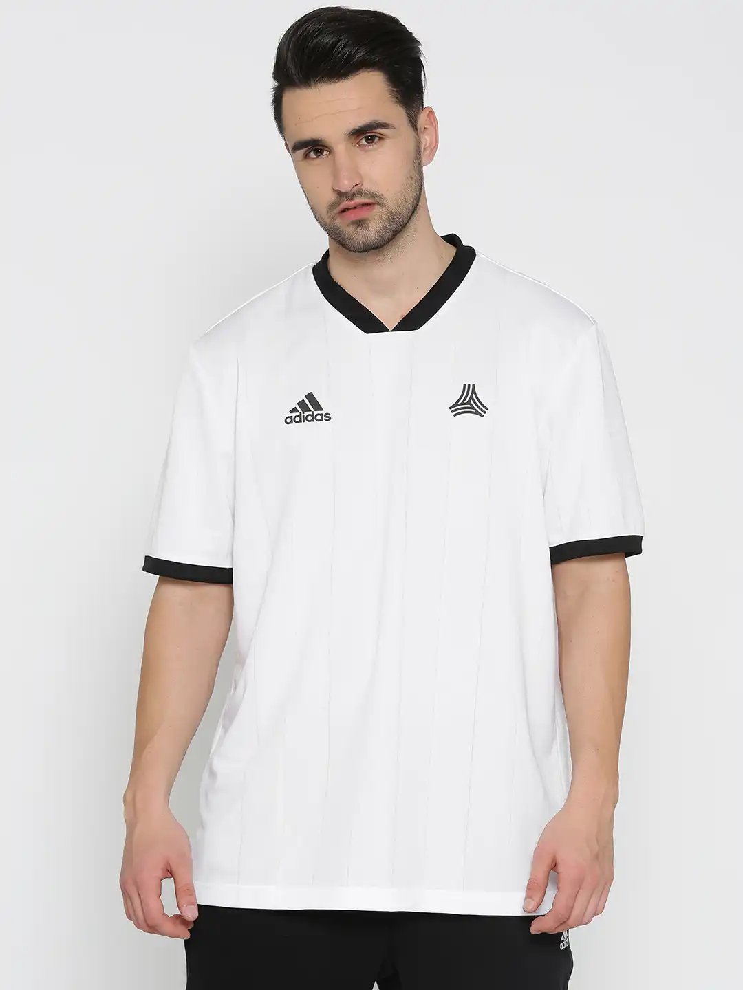 Buy ADIDAS Men White Tan ADV Football Jersey - Tshirts for Men