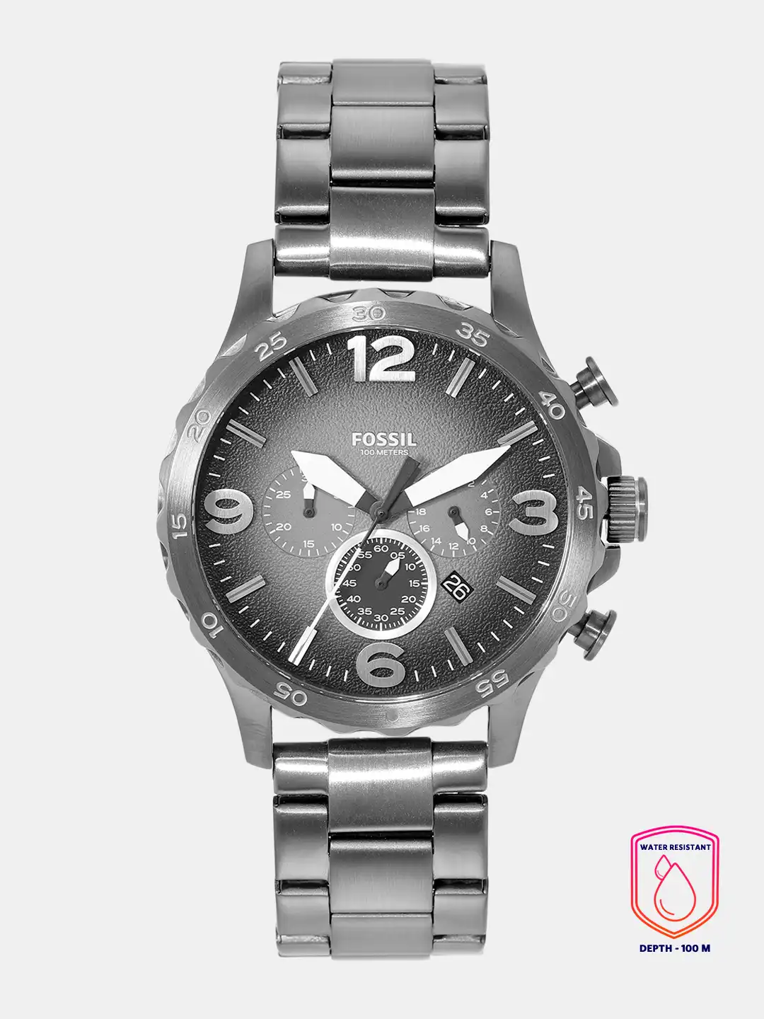 Buy Fossil Men Grey Analogue Watch JR1437 - Watches for Men