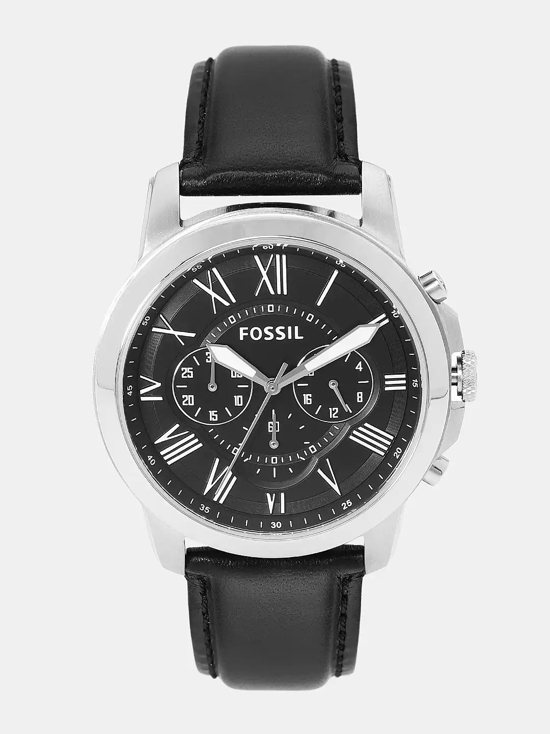 Buy Fossil Men Black Chronograph Watch FS4812_SOR - Watches for