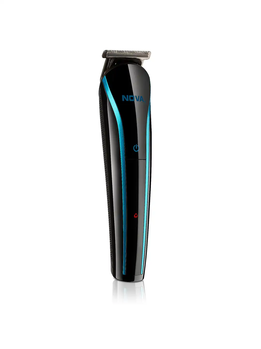 Buy Nova Men NHT 1073 USB Cordless Trimmer - Black & Blue