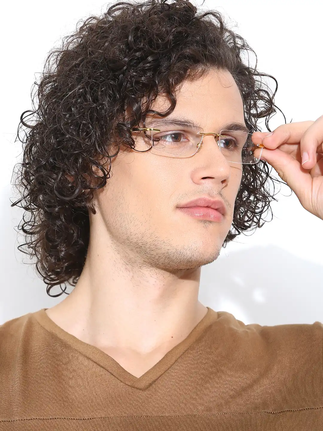 Buy RAY-BAN Men Rectangle Gold colour Frames - 0RX6266I250053