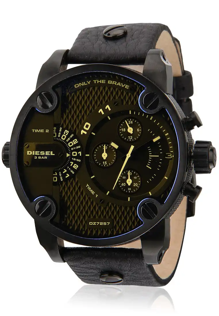 匿名配送/RAH DIO 未開封　箱ダメージ大 Buy DIESEL Men Black Analogue Watch DZ7257 - Watches for Men