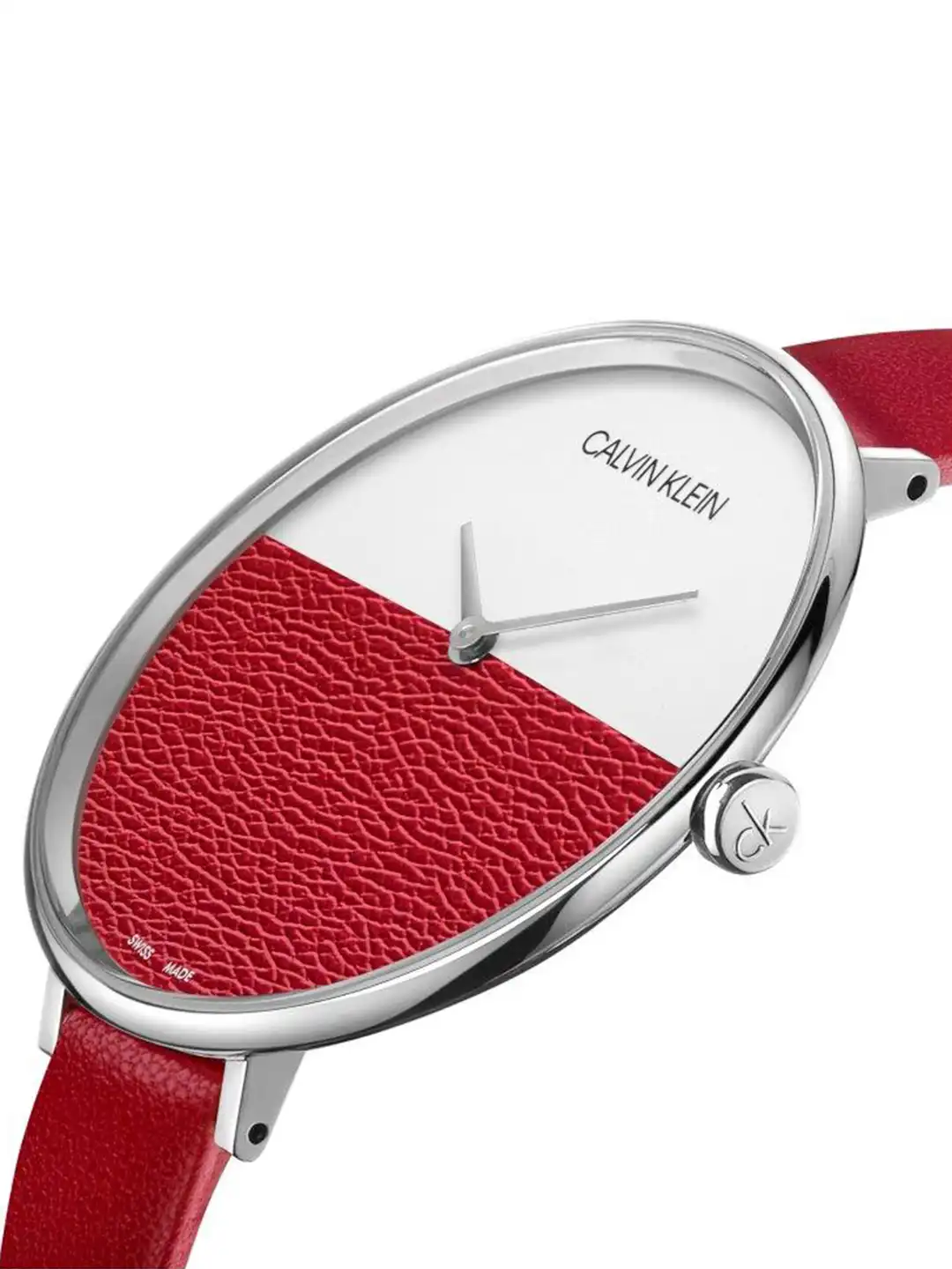 Buy Calvin Klein Rise Women Red Analogue Watch K7A231UP  display picture 3