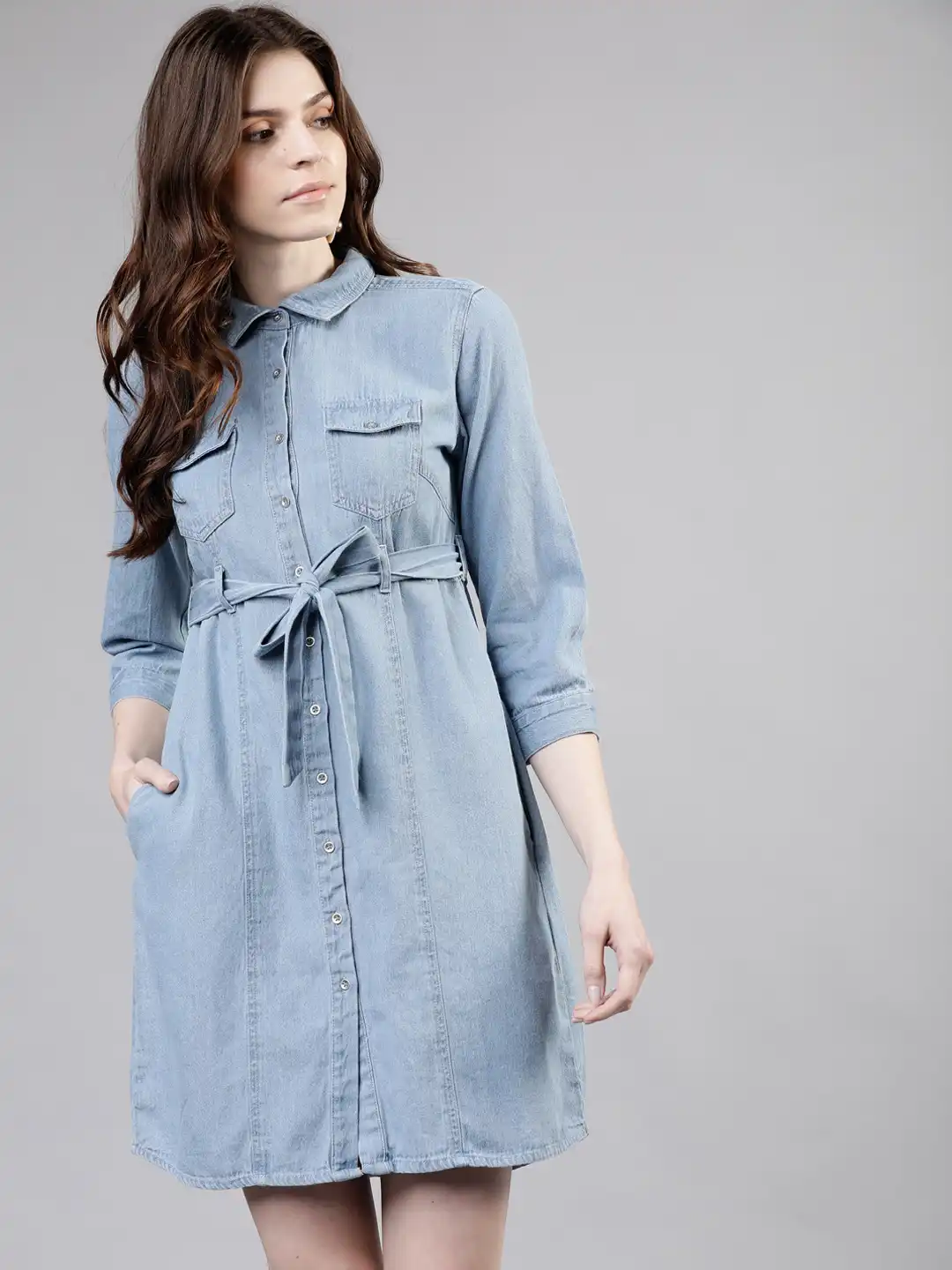 formal designer dress Off-the-Shoulder Long with Banded Sleeves Navy / 8 showcasing a strapless sweetheart Cream Short Sleeved V-Neck Color:Sky Blue Badge: VB Exclusive