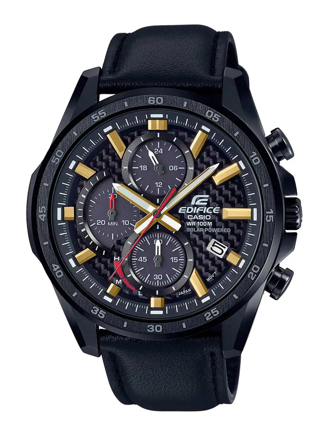 Buy Casio Edifice Men Black Analogue watch EX436 EQS-900CL-1AVUDF