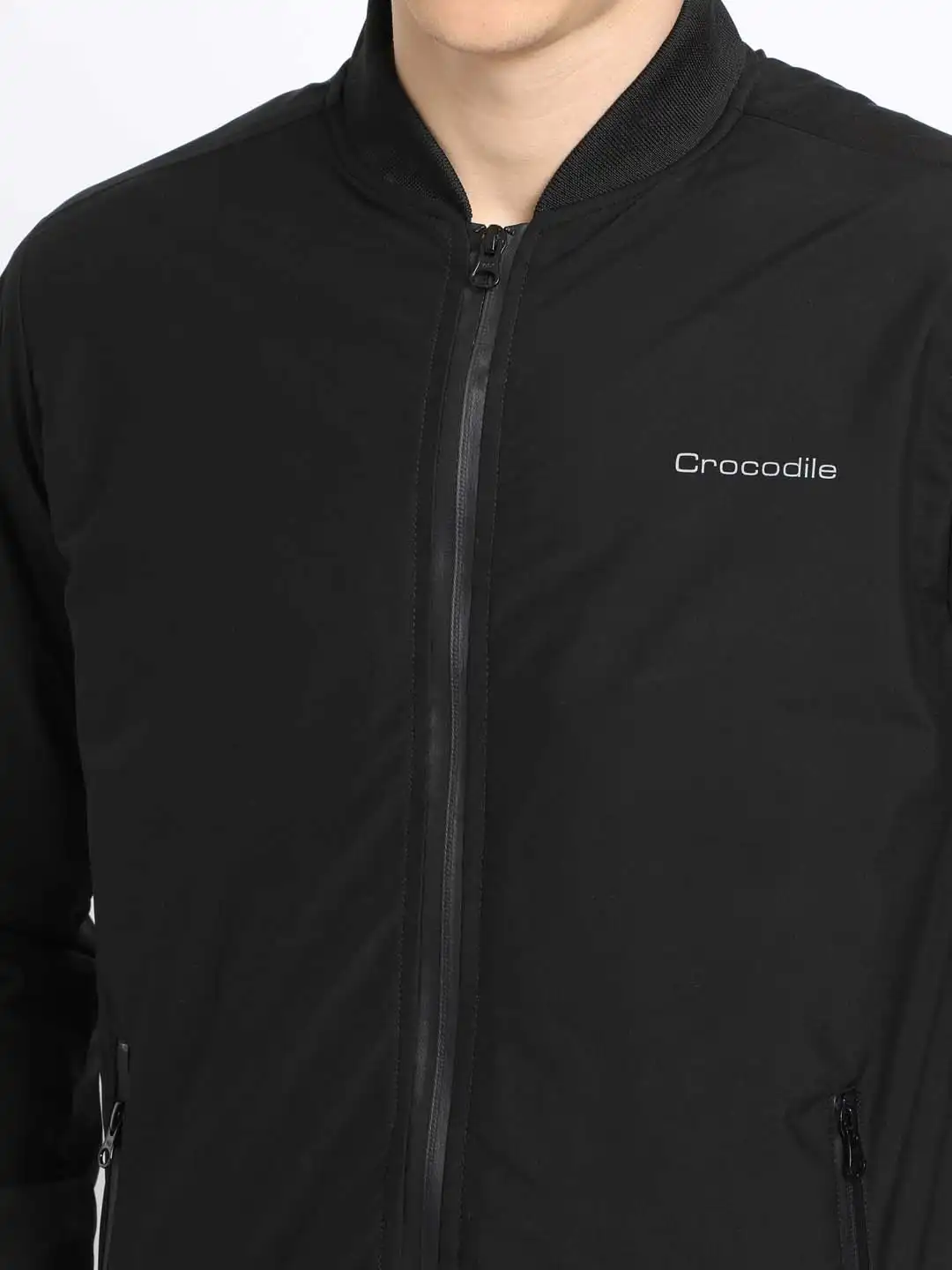 Buy Crocodile Men Black Solid Water Resistant Padded Jacket