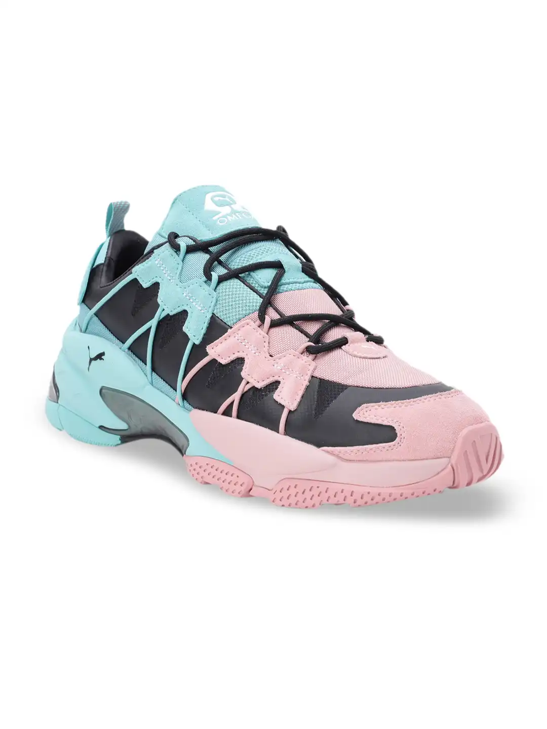 Buy Puma Unisex Blue Pink LQD CELL OMEGA MANGA CULT Sneakers