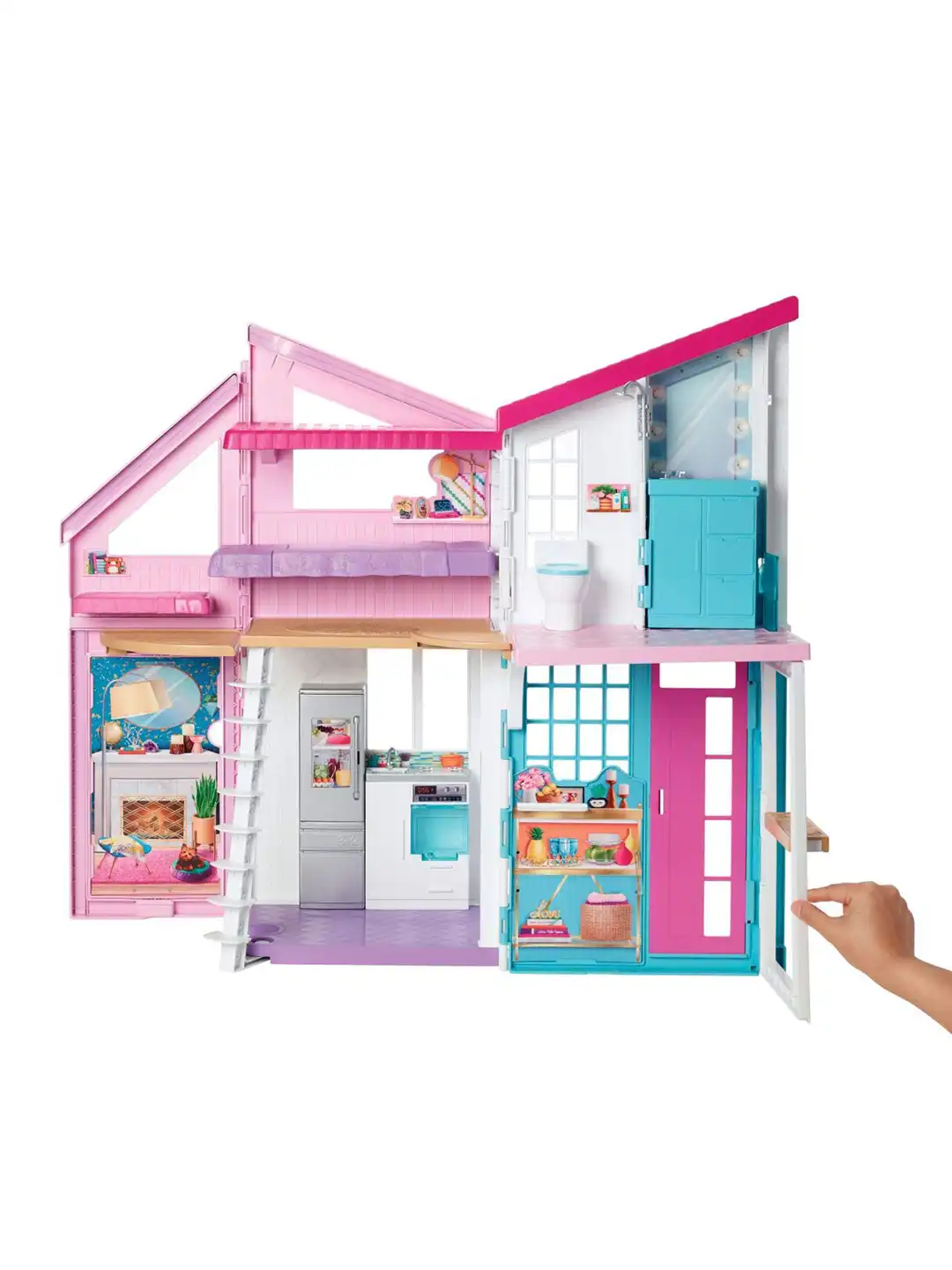 Barbie House Barbie Toys Near Me Buy Barbie Kids Pink Blue Malibu Doll House Playset Soft Toys And Dolls  For Unisex Kids 12697016 Myntra
