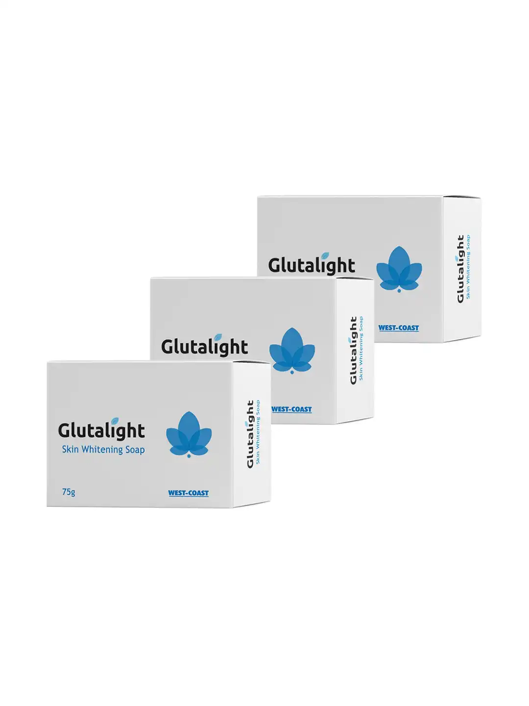 Buy Glutalight Unisex Soap For Reduce Freckles Age Marks Acne Spots 75gm Pack of 3 - Soap for Unisex 13511526