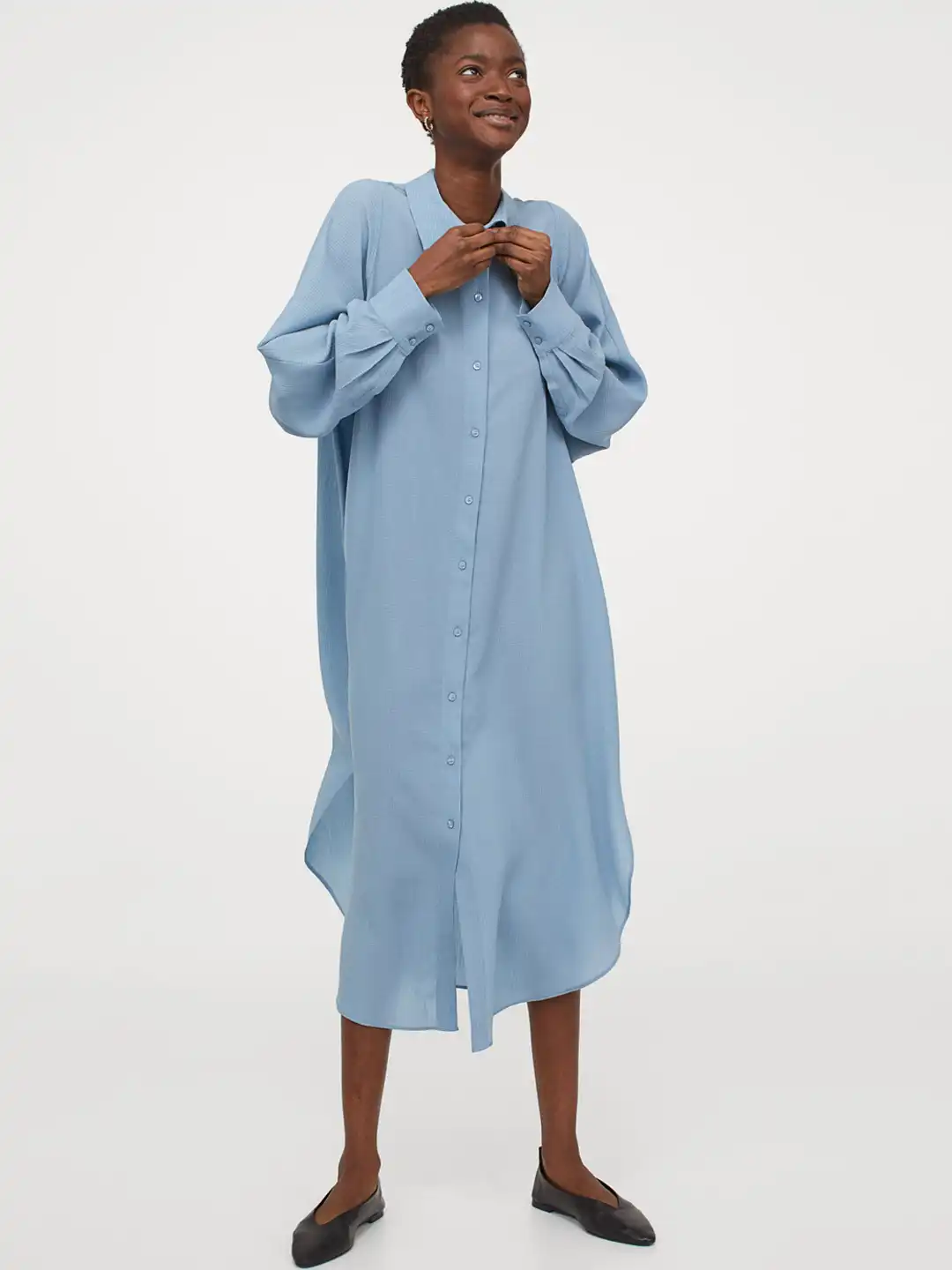 h&m calf length shirt dress H&M | Dresses | Hm Calf Length Shirt Dress