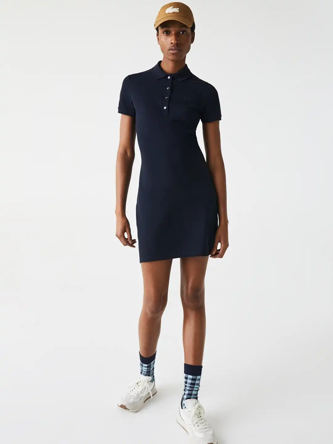 lacoste t shirt dress women Lacoste Women's Trim Accent Jersey T-Shirt Dress, White/Magenta, 0 at  Amazon Women's Clothing store