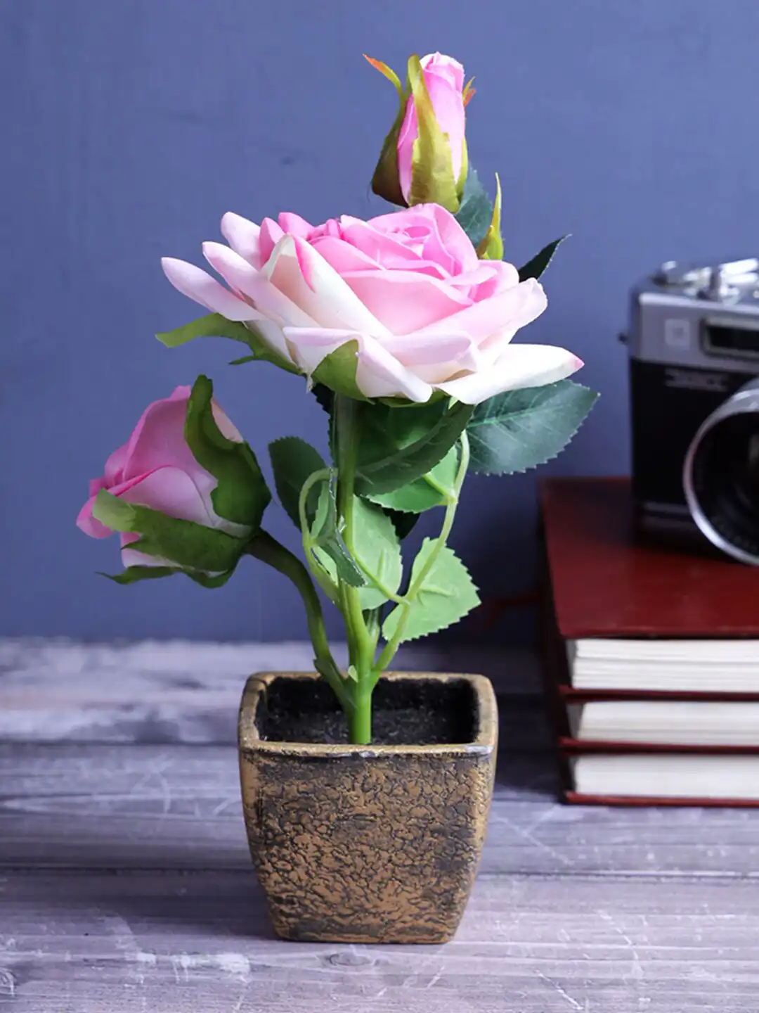 Buy A Vintage Affair- Home Decor Pink & Green Ella Artificial