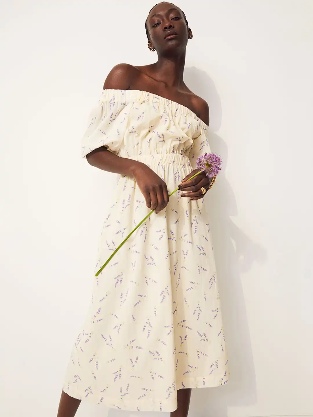 off shoulder ruffle sleeve dress Royal Blue Elegant Off-shoulder Ruffle Sleeves A-line Long Prom Dress, –  SposaBridal