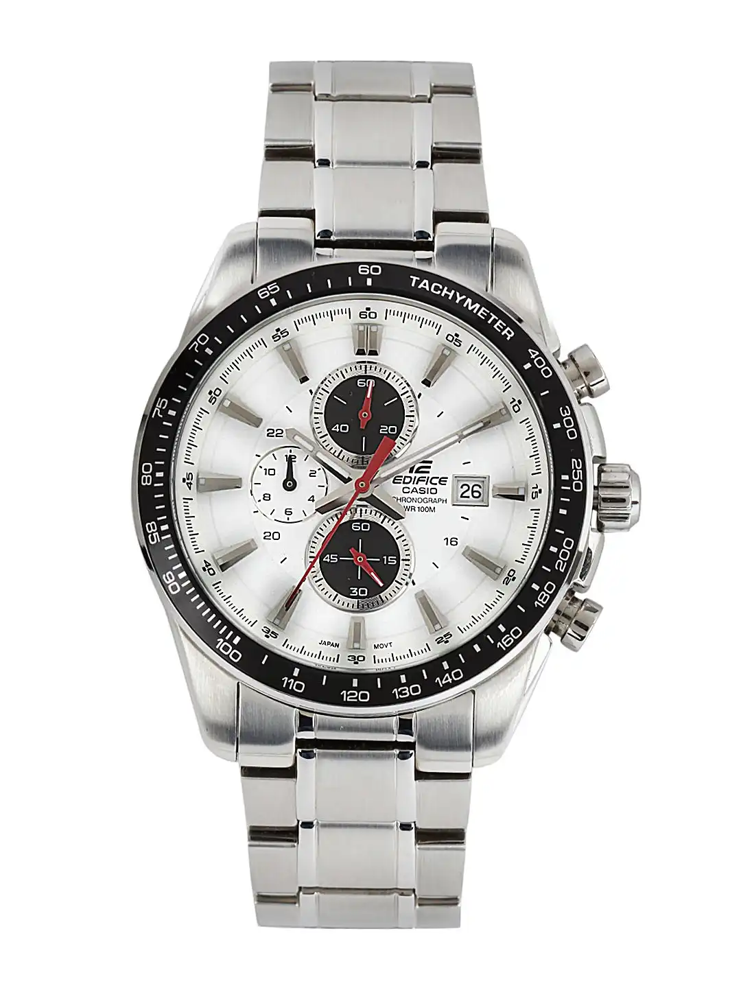 Buy Casio Edifice Men Silver Analogue Watch (ED400) EF-547D-7A1VDF